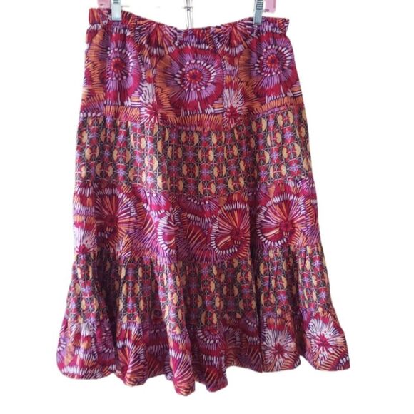 Requirements Colorful Patterned Skirt - Picture 1 of 3